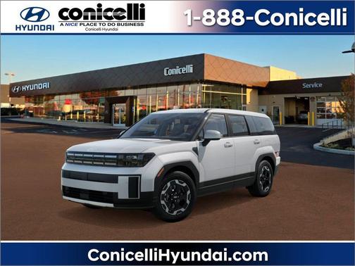 Serenity White 2026 Hyundai SANTA FE SE