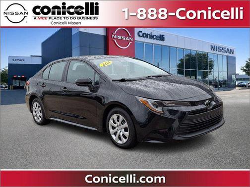 Midnight Black Me 2024 Toyota Corolla LE