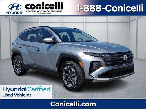 Shimmering Silver 2025 Hyundai TUCSON SEL