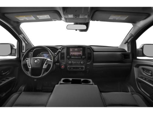 Glacier White 2022 Nissan Titan S