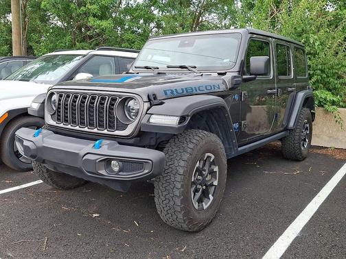 Granite Crystal Metallic Clearcoat 2024 Jeep Wrangler 4xe Rubicon