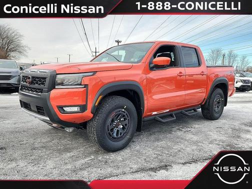 Afterburn Orange 2026 Nissan Frontier PRO-4X