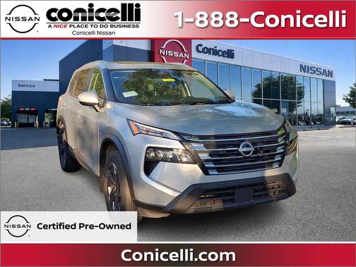 Brilliant Silver Metallic 2024 Nissan Rogue SV