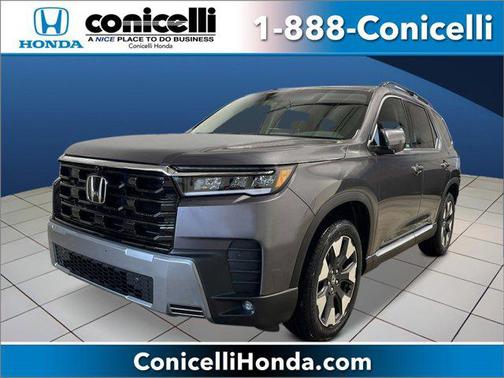 Modern Steel Metallic 2026 Honda Pilot Elite