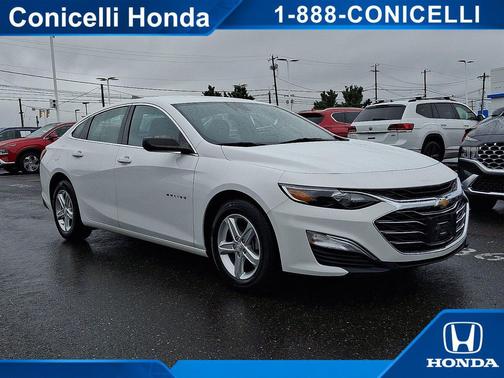 Summit White 2023 Chevrolet Malibu 1LS