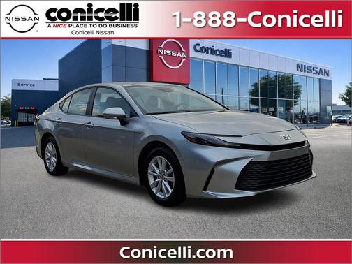 Celestial Silver 2025 Toyota Camry LE