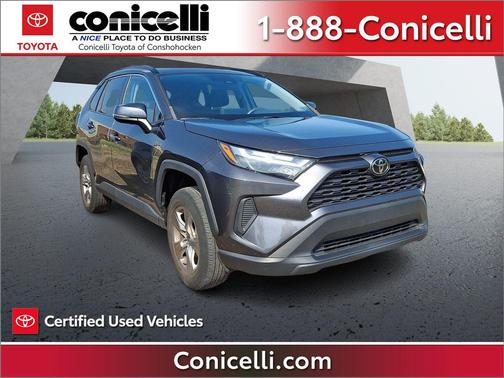 Gray 2023 Toyota RAV4 XLE