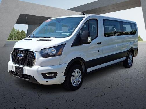 Oxford White 2024 Ford Transit-350 XLT
