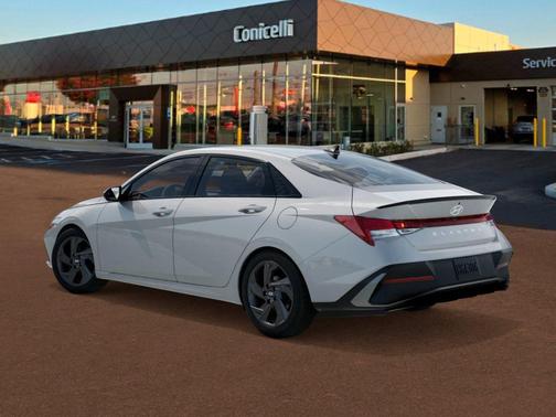 Serenity White 2026 Hyundai ELANTRA Sport