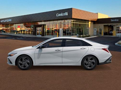 Serenity White 2026 Hyundai ELANTRA Sport