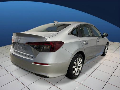 Solar Silver Metallic 2026 Honda Civic LX