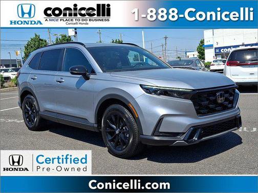 Lunar Silver Metallic 2024 Honda CR-V Hybrid Sport AWD