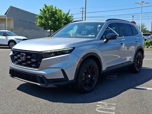 Lunar Silver Metallic 2024 Honda CR-V Hybrid Sport AWD