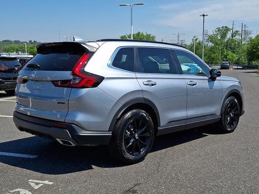 Lunar Silver Metallic 2024 Honda CR-V Hybrid Sport AWD