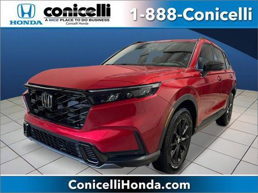 Radiant Red Metallic 2026 Honda CR-V Hybrid Sport-L AWD