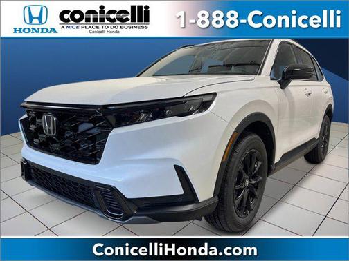 Platinum White Pearl 2026 Honda CR-V Hybrid Sport-L AWD