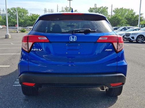 Aegean Blue Metallic 2018 Honda HR-V EX