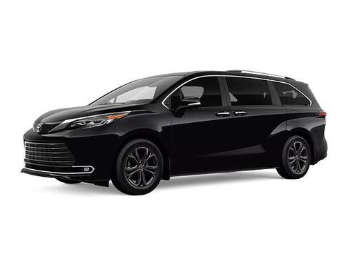 Midnight Black Metallic 2026 Toyota Sienna Platinum