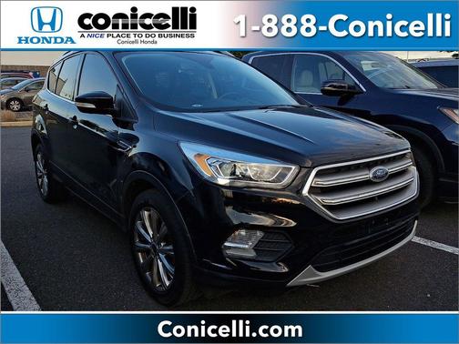 Shadow Black 2017 Ford Escape Titanium