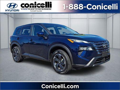 Deep Ocean Blue Pearl 2024 Nissan Rogue SV