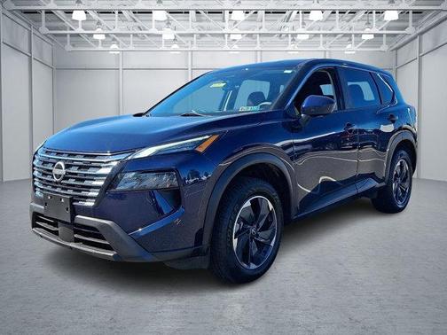 Deep Ocean Blue Pearl 2024 Nissan Rogue SV