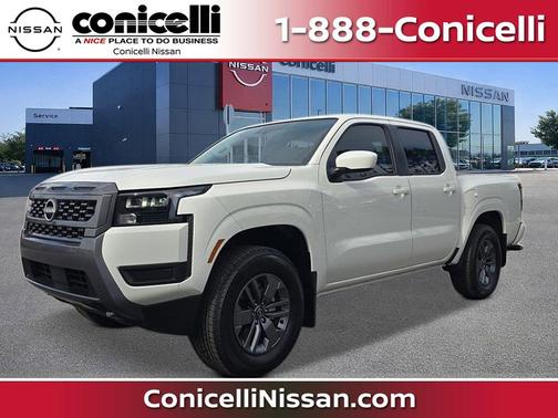 Glacier White 2026 Nissan Frontier SV