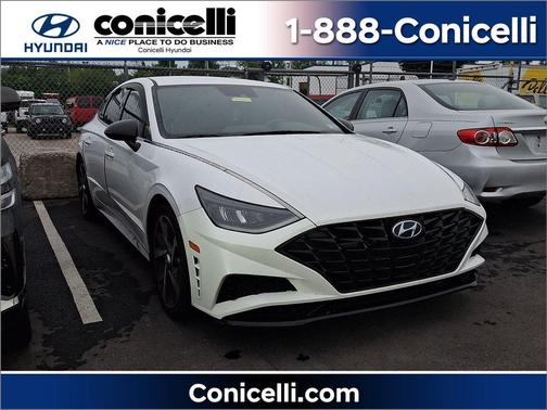 Quartz White 2021 Hyundai SONATA SEL Plus