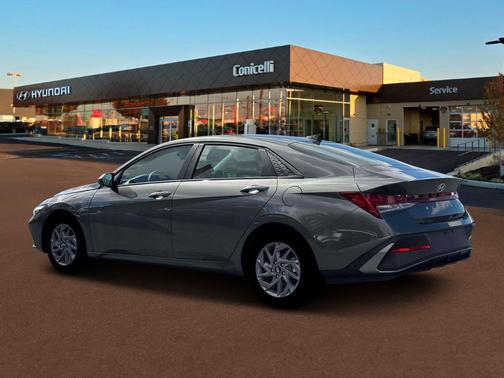 Amazon Gray 2026 Hyundai ELANTRA HEV Blue