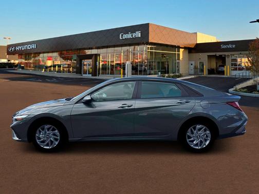Amazon Gray 2026 Hyundai ELANTRA HEV Blue