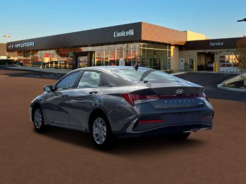 Amazon Gray 2026 Hyundai ELANTRA HEV Blue