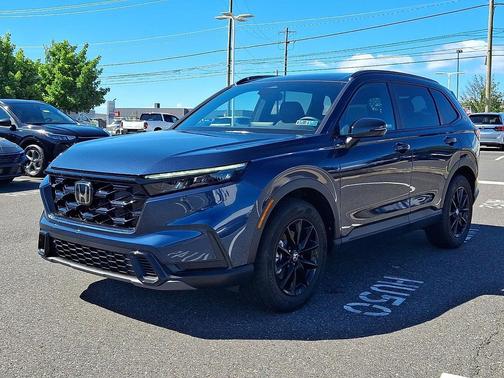 Blue 2026 Honda CR-V Hybrid Sport AWD