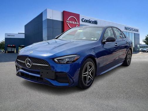Starling Blue Met 2023 Mercedes-Benz C-Class C 300 4MATIC