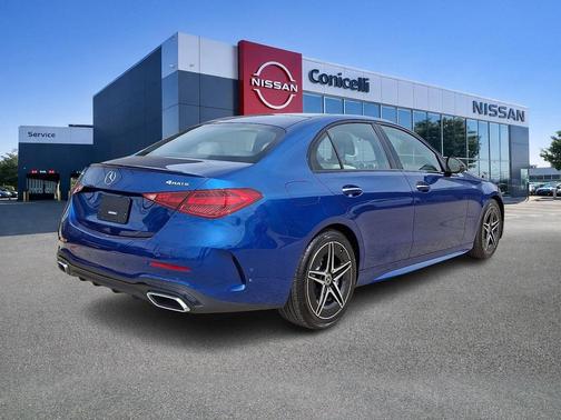 Starling Blue Met 2023 Mercedes-Benz C-Class C 300 4MATIC