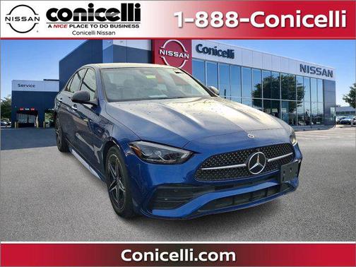 Starling Blue Met 2023 Mercedes-Benz C-Class C 300 4MATIC