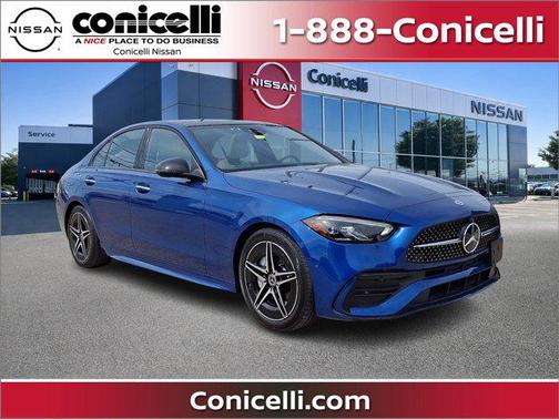 Starling Blue Met 2023 Mercedes-Benz C-Class C 300 4MATIC