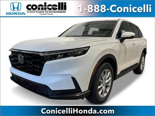 Platinum White Pearl 2026 Honda CR-V EX AWD