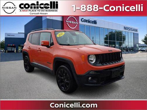Omaha Orange 2017 Jeep Renegade Altitude