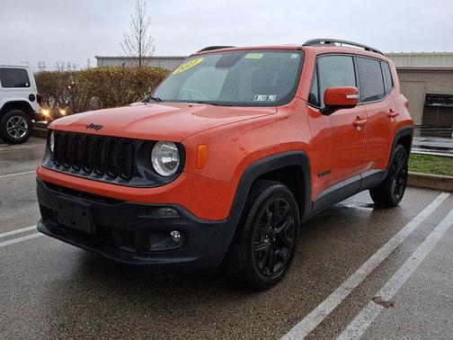 Omaha Orange 2017 Jeep Renegade Altitude