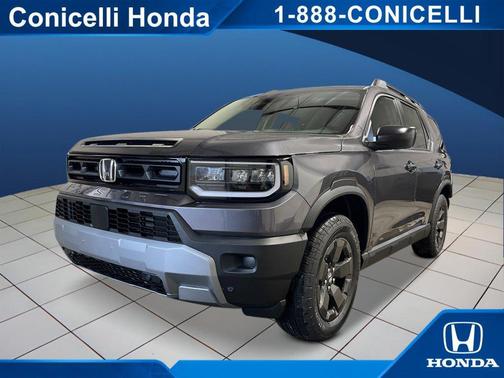 Modern Steel Metallic 2026 Honda Passport AWD RTL Towing