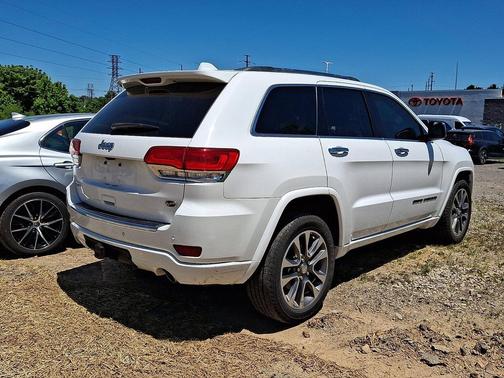 Bright White Clearcoat 2018 Jeep Grand Cherokee Overland