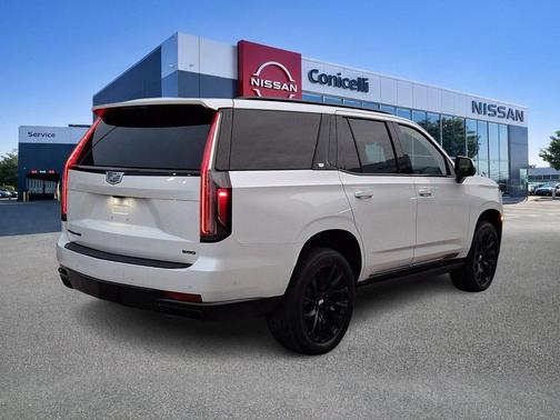 Crystal White Tricoat 2021 Cadillac Escalade Sport Platinum