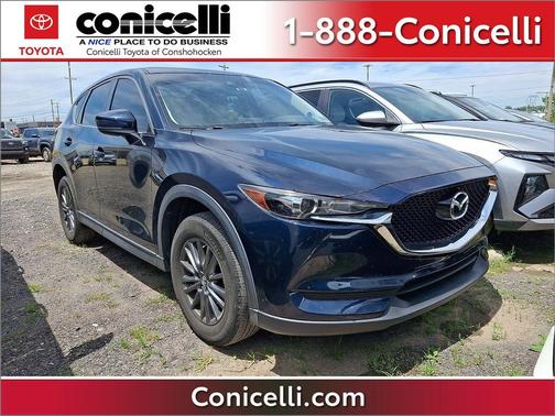 Deep Crystal Blue Mica 2017 Mazda CX-5 Touring