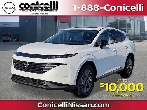 Everest White Pearl Tricoat 2025 Nissan Murano SL