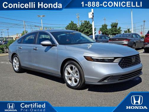 Solar Silver Metallic 2025 Honda Accord LX 1.5T