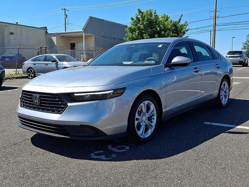 Solar Silver Metallic 2025 Honda Accord LX 1.5T