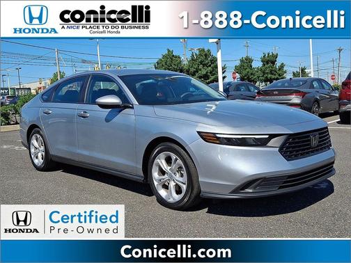 Solar Silver Metallic 2025 Honda Accord LX 1.5T