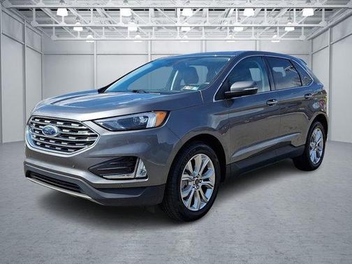 CARBONIZED GRAY 2024 Ford Edge Titanium