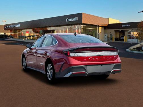 Ultimate Red 2026 Hyundai SONATA Hybrid Base