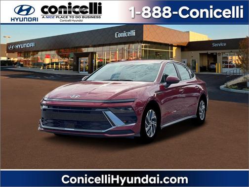 Ultimate Red 2026 Hyundai SONATA Hybrid Base