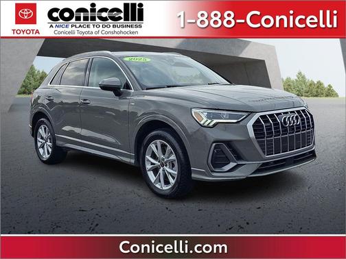 Gray 2025 Audi Q3 Premium 45 TFSI S line quattro Tiptronic